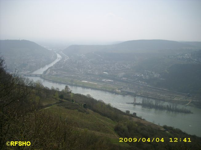 Bingen, Nahemündung