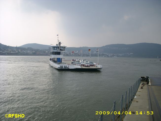 Autofähre Rüdesheim - Bingen