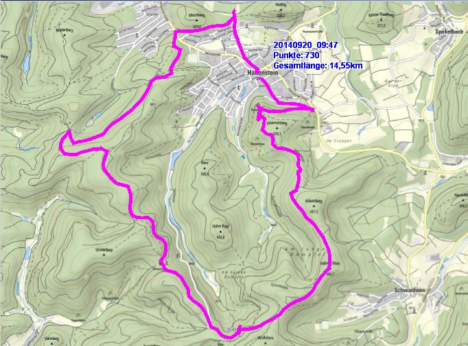 Schusterpfad, Hauenstein Schusterpfad, Hauenstein