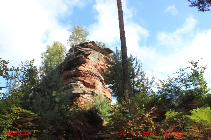 Schusterpfad, Hühnerstein 